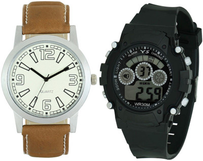 CM Kids Watch Combo With Premium And Sporty Look LR 0015_ Black Sport Watch - For Boys
CM Kids Watch Combo With Premium And Sporty Look LR 0015_ Black Sport Watch - For Boys