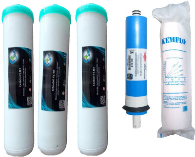 Earth Ro System 1 Year RO service Kit,filmtec dow membrane with Jacco Inline set Solid Filter Cartridge(0.001, Pack of 5)
Earth Ro System 1 Year RO service Kit,filmtec dow membrane with Jacco Inline set Solid Filter Cartridge(0.001, Pack of 5)