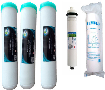 Earth Ro System RO service Kit , hitech membrane with Jacco Inline set and PP Solid Filter Cartridge(0.001, Pack of 5)
Earth Ro System RO service Kit , hitech membrane with Jacco Inline set and PP Solid Filter Cartridge(0.001, Pack of 5)