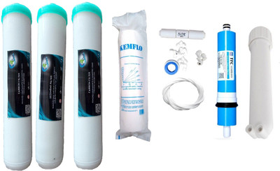 Earth Ro System 1 Year tfc membrane and RO service Kit with Jacco Inline set Solid Filter Cartridge(0.001, Pack of 10)
Earth Ro System 1 Year tfc membrane and RO service Kit with Jacco Inline set Solid Filter Cartridge(0.001, Pack of 10)