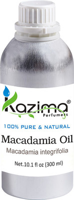 KAZIMA Macadamia Cold Pressed Carrier Oil (300ML) 100% Pure Natural & Undiluted For Skin care & Hair treatment(300 ml)
KAZIMA Macadamia Cold Pressed Carrier Oil (300ML) 100% Pure Natural & Undiluted For Skin care & Hair treatment(300 ml)