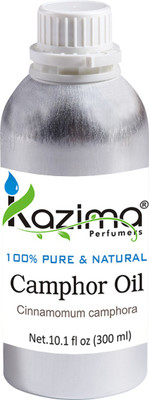 KAZIMA Camphor Essential Oil (300ML) 100% Pure Natural & Undiluted For Skin care & Hair treatment(300 ml)
KAZIMA Camphor Essential Oil (300ML) 100% Pure Natural & Undiluted For Skin care & Hair treatment(300 ml)
