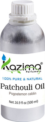 KAZIMA Patchouli Essential Oil (500ML) 100% Pure Natural & Undiluted For Skin care & Hair treatment(500 ml)
KAZIMA Patchouli Essential Oil (500ML) 100% Pure Natural & Undiluted For Skin care & Hair treatment(500 ml)