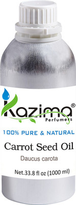 KAZIMA Carrot seed Essential Oil (1000ML) 100% Pure Natural & Undiluted For Skin care & Hair treatment(1000 ml)
KAZIMA Carrot seed Essential Oil (1000ML) 100% Pure Natural & Undiluted For Skin care & Hair treatment(1000 ml)