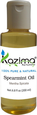 KAZIMA Spearmint Essential Oil (200ML) 100% Pure Natural & Undiluted For Skin care & Hair treatment(200 ml)
KAZIMA Spearmint Essential Oil (200ML) 100% Pure Natural & Undiluted For Skin care & Hair treatment(200 ml)