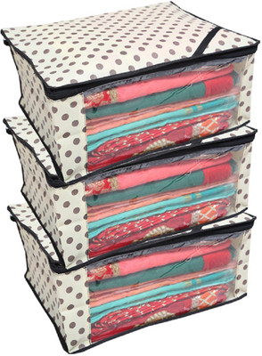 Kuber Industries Designer " Non Woven Polka Dots Designer Saree Cover Set of 3 Pcs (Ivory) " NONWOVENNWSC09(Ivory)
Kuber Industries Designer " Non Woven Polka Dots Designer Saree Cover Set of 3 Pcs (Ivory) " NONWOVENNWSC09(Ivory)