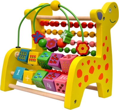 Toyshine Beautifully Designed Educational Giraffe Wooden Abacus Activity & Counting Toy(Multicolor)
Toyshine Beautifully Designed Educational Giraffe Wooden Abacus Activity & Counting Toy(Multicolor)