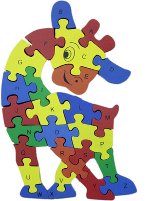 Hnt Kids Wooden take apart baby giraffe puzzle with numbers and alphabet(26 Pieces)
Hnt Kids Wooden take apart baby giraffe puzzle with numbers and alphabet(26 Pieces)