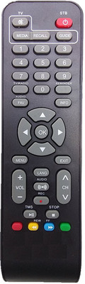 LipiWorld SUN HD Setup Box Compatible For Sun Direct D2H HD Remote Controller(Black)
LipiWorld SUN HD Setup Box Compatible For Sun Direct D2H HD Remote Controller(Black)