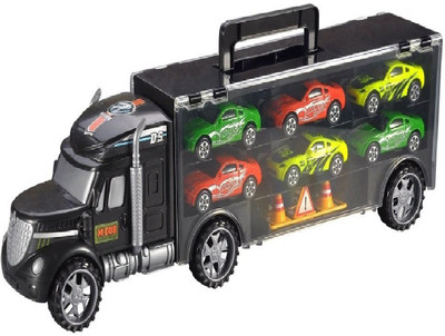 Toys Bhoomi Junior Role Pretend Play Parking Car Truck Carry Case Toy