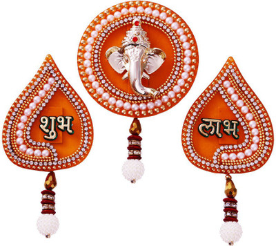 Creativity Centre Diwali Special Set Of Three Shubh Labh Door Hangings Decorative Showpiece - 3 cm(Plastic, Multicolor)
Creativity Centre Diwali Special Set Of Three Shubh Labh Door Hangings Decorative Showpiece - 3 cm(Plastic, Multicolor)