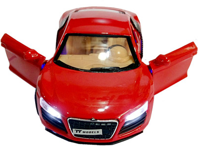 TALKING GANESHA Die Cast Metal Audi R8 Car With Lights, Music & Pull Back Action (Multicolor)(Multicolor)
TALKING GANESHA Die Cast Metal Audi R8 Car With Lights, Music & Pull Back Action (Multicolor)(Multicolor)