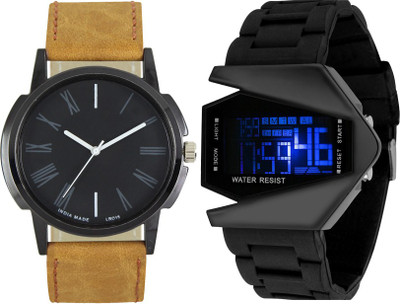 SRK ENTERPRISE Kids Watch Combo With Stylish And Sporty Look LR 0019_Black Roket Watch - For Boys
SRK ENTERPRISE Kids Watch Combo With Stylish And Sporty Look LR 0019_Black Roket Watch - For Boys