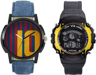 CM Kids Watch Combo With Premium And Sporty Look LR 0010_ yellow Sport Watch - For Boys
CM Kids Watch Combo With Premium And Sporty Look LR 0010_ yellow Sport Watch - For Boys