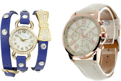 COSMIC SET OF TWO LADIES WATCH - GENEVA PLATINUM WITH ARTIFICIAL CHRONOGRAPH & LADIES BRACELET WATCH HAVING BO TIE PENDENT PARTY WEAR Watch - For Women
COSMIC SET OF TWO LADIES WATCH - GENEVA PLATINUM WITH ARTIFICIAL CHRONOGRAPH & LADIES BRACELET WATCH HAVING BO TIE PENDENT PARTY WEAR Watch - For Women