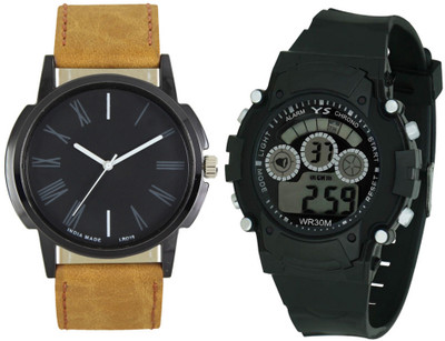 CM Kids Watch Combo With Premium And Sporty Look LR 0019_ Black Sport Watch - For Boys
CM Kids Watch Combo With Premium And Sporty Look LR 0019_ Black Sport Watch - For Boys