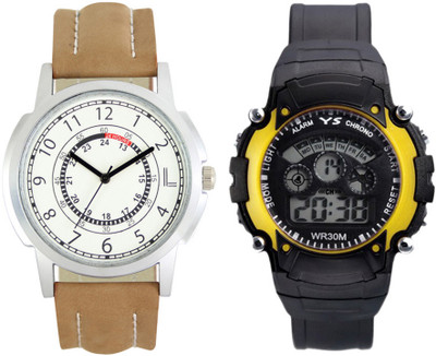 CM Kids Watch Combo With Premium And Sporty Look LR 0017_ yellow Sport Watch - For Boys
CM Kids Watch Combo With Premium And Sporty Look LR 0017_ yellow Sport Watch - For Boys