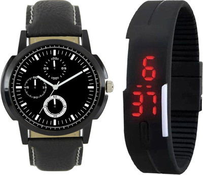 SRK ENTERPRISE Kids Watch Combo With Stylish And Sporty Look LR 0013_Black Led Watch - For Boys
SRK ENTERPRISE Kids Watch Combo With Stylish And Sporty Look LR 0013_Black Led Watch - For Boys