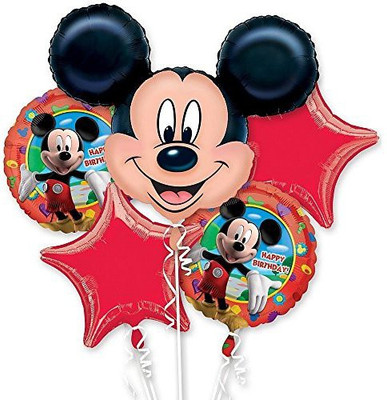 PARTY PROPZ Solid FOIL BALLOON BOUQUET PACK OF 5/MICKEY MOUSE PARTY DECORATION/MICKEY MOUSE PARTY SUPPLIES/MICKEY MOUSE PARTY SUPPLIES Balloon Bouquet(Multicolor, Pack of 5)
PARTY PROPZ Solid FOIL BALLOON BOUQUET PACK OF 5/MICKEY MOUSE PARTY DECORATION/MICKEY MOUSE PARTY SUPPLIES/MICKEY MOUSE PARTY SUPPLIES Balloon Bouquet(Multicolor, Pack of 5)