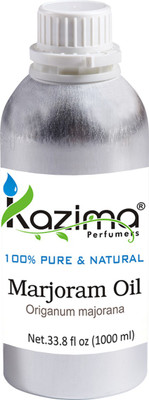 KAZIMA Marjoram Essential Oil (1000ML) 100% Pure Natural & Undiluted For Skin care & Hair treatment(1000 ml)
KAZIMA Marjoram Essential Oil (1000ML) 100% Pure Natural & Undiluted For Skin care & Hair treatment(1000 ml)