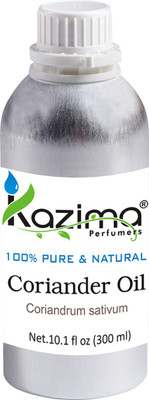 KAZIMA Coriander Essential Oil (300ML) 100% Pure Natural & Undiluted For Skin care & Hair treatment(300 ml)
KAZIMA Coriander Essential Oil (300ML) 100% Pure Natural & Undiluted For Skin care & Hair treatment(300 ml)