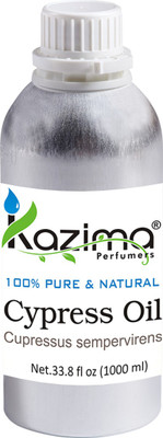 KAZIMA Cypress Essential Oil (1000ML) 100% Pure Natural & Undiluted For Skin care & Hair treatment(1000 ml)
KAZIMA Cypress Essential Oil (1000ML) 100% Pure Natural & Undiluted For Skin care & Hair treatment(1000 ml)