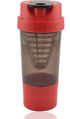 Rover Cyclone Gym Shaker/Sipper 500 ml Shaker(Pack of 1, Red)