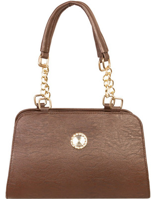 Louise Belgium Hand-held Bag(Brown)