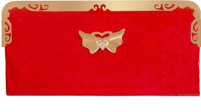 Louise Belgium Casual Orange Clutch