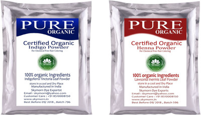 SUBH SELECTION Natural Hair Color - 100% Pure Henna and Indigo Powder Combo pack 150g & 150g each!(300 g)
SUBH SELECTION Natural Hair Color - 100% Pure Henna and Indigo Powder Combo pack 150g & 150g each!(300 g)