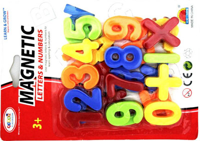Umangdeal Magnetic Learning Numeric Numbers & Mathematical Signs (Multicolor)(Multicolor)
Umangdeal Magnetic Learning Numeric Numbers & Mathematical Signs (Multicolor)(Multicolor)
