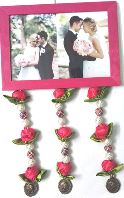 ARIHANTENVIRO Wood Photo Frame(Pink, 1 Photos)