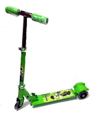 KT BROTHERS Green 3 Wheel Skating Scooter With Shock Absorbers And Bell For Kids (Foldable, Height Adjustable)(Green)
KT BROTHERS Green 3 Wheel Skating Scooter With Shock Absorbers And Bell For Kids (Foldable, Height Adjustable)(Green)