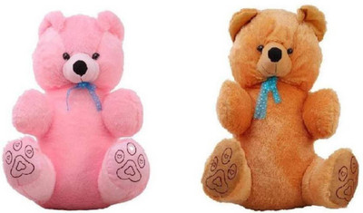 Samayra Toys Combo of Pink & Brown Two Teddy Bear 2 Feet - 60 cm(Pink, Brown), Brown;pink
Samayra Toys Combo of Pink & Brown Two Teddy Bear 2 Feet - 60 cm(Pink, Brown), Brown;pink