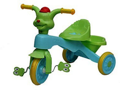 Taaza Garam Kids High Quality Multi-color Plastic Smile Tricycle with Pedals for kids (Green/blue)-Gift Toy Tricycle(Green)
Taaza Garam Kids High Quality Multi-color Plastic Smile Tricycle with Pedals for kids (Green/blue)-Gift Toy Tricycle(Green)