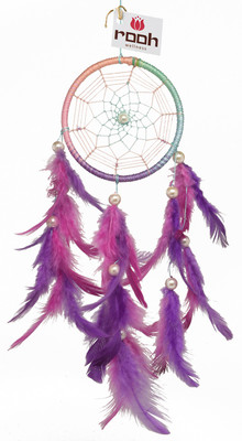 Rooh Dream Catcher Rooh Dream Catcher ~Pastel Pop ~ Handmade Hangings for Positivity (Can be used as Home Décor Accents, Wall Hangings) Wool Windchime(8.5 inch, Blue, Green, Purple, Pink)
Rooh Dream Catcher Rooh Dream Catcher ~Pastel Pop ~ Handmade Hangings for Positivity (Can be used as Home Décor Accents, Wall Hangings) Wool Windchime(8.5 inch, Blue, Green, Purple, Pink)
