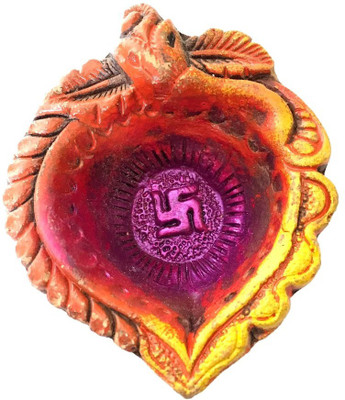 RDR Decorative Handmade Diwali Diya for Home Decoration Terracotta (Pack of 2) Table Diya Set(Height: 5 inch)
RDR Decorative Handmade Diwali Diya for Home Decoration Terracotta (Pack of 2) Table Diya Set(Height: 5 inch)