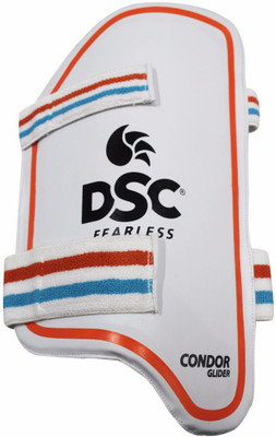DSC Condor Glider Mens LH Cricket Thigh Guard(White, Blue, Orange