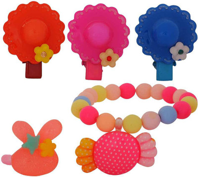 Maayra Girls's Kitty Hat Candy Pack of 6 Hair Accessory Set(Multicolor) 
Maayra Girls's Kitty Hat Candy Pack of 6 Hair Accessory Set(Multicolor)