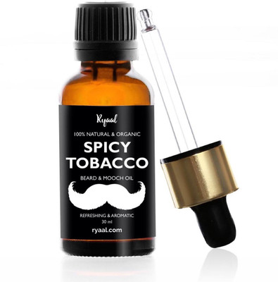 Ryaal Beard Oil & Leave In Conditioner - Spicy Tobaccco | Pure Natural Organic for Groomed Beards, Mustaches, and Moisturized Skin Hair Oil(30 ml)
Ryaal Beard Oil & Leave In Conditioner - Spicy Tobaccco | Pure Natural Organic for Groomed Beards, Mustaches, and Moisturized Skin Hair Oil(30 ml)