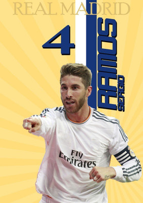 KumkumArts Sergio Ramos Wall Sticker Poster 12 x 18 Inch HD Quality Material Gloss Paper. Paper Print(18 inch X 12 inch, Rolled)
KumkumArts Sergio Ramos Wall Sticker Poster 12 x 18 Inch HD Quality Material Gloss Paper. Paper Print(18 inch X 12 inch, Rolled)