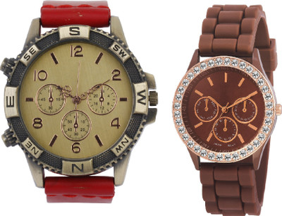 DECLASSE chronograph pattern BIG SIZE DIAL MEN WATCH WITH DIAMOND STUDDED PARTY WEAR WOMEN WATCH Watch - For Couple
DECLASSE chronograph pattern BIG SIZE DIAL MEN WATCH WITH DIAMOND STUDDED PARTY WEAR WOMEN WATCH Watch - For Couple