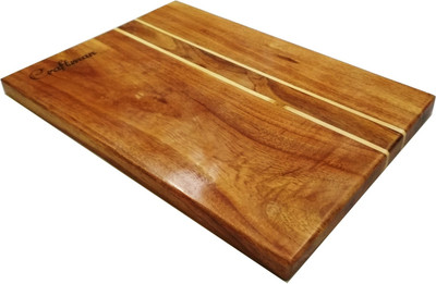 Craftman Liner Wood Cutting Board(Brown Pack of 1)
