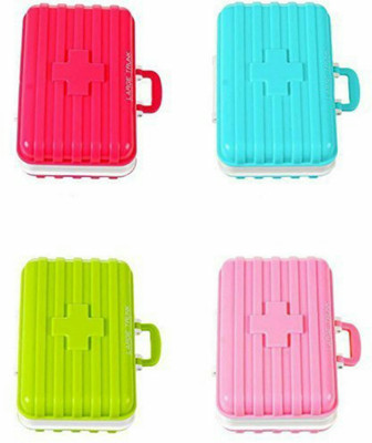 NK-STORE 7 Travel Suitcase Shaped Mini Pill Box Container Medicine Case Jewelry Tablet Sorter Organizer Pill Box(Multicolor)
NK-STORE 7 Travel Suitcase Shaped Mini Pill Box Container Medicine Case Jewelry Tablet Sorter Organizer Pill Box(Multicolor)