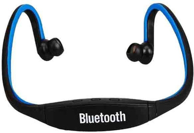 BJA StylishBs19cHdphone028 Smart Headphones(Wireless), Blue