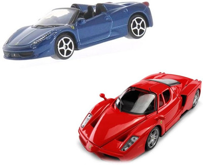 Bburago Set of 2 Diecast Cars, 3" Long ,Ferrari 458 Spider and Enzo Ferrari, Gift Car Set, Scale 1/64(Blue, Red)
Bburago Set of 2 Diecast Cars, 3" Long ,Ferrari 458 Spider and Enzo Ferrari, Gift Car Set, Scale 1/64(Blue, Red)
