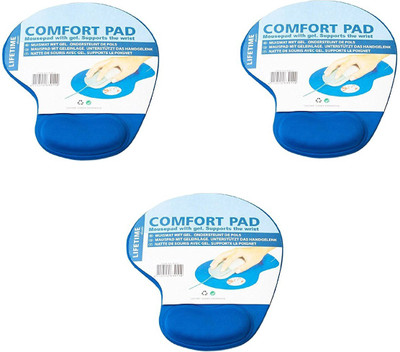 Oxyura "Pack Of 3" Wrist Rest Comfort Mouse Pad For PC/Notebook/Laptop Wrist Rest(Blue)
Oxyura "Pack Of 3" Wrist Rest Comfort Mouse Pad For PC/Notebook/Laptop Wrist Rest(Blue)