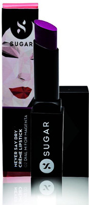 Sugar NEVER SAY DRY CRÈME LIPSTICK - 02 Dial M For Magenta (Deep Magenta Purple)(Magenta (Deep Magenta Purple), 3.5 g)
Sugar NEVER SAY DRY CRÈME LIPSTICK - 02 Dial M For Magenta (Deep Magenta Purple)(Magenta (Deep Magenta Purple), 3.5 g)