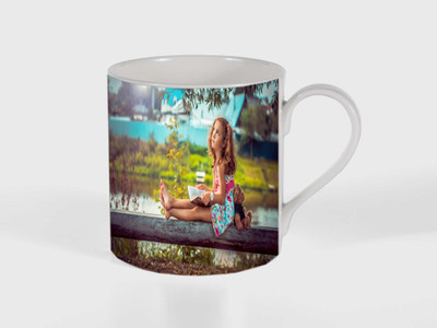 PARTH ENTERPRISES lovely cute dog couple printed coffee mug Ceramic Mug(250 ml), Multicolor