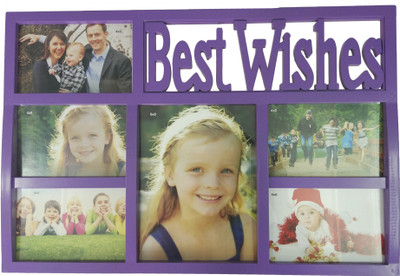 ME Decor Generic Photo Frame(Purple, 6 Photos)
